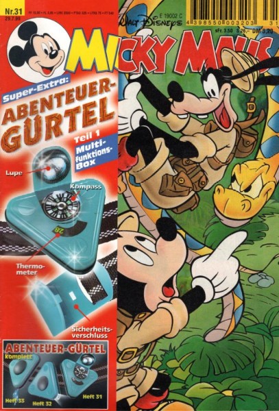 Micky Maus 1999/ 31 (Z1), Ehapa