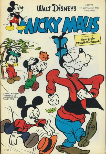 Micky Maus 1960/ 38 (Z1-), Ehapa