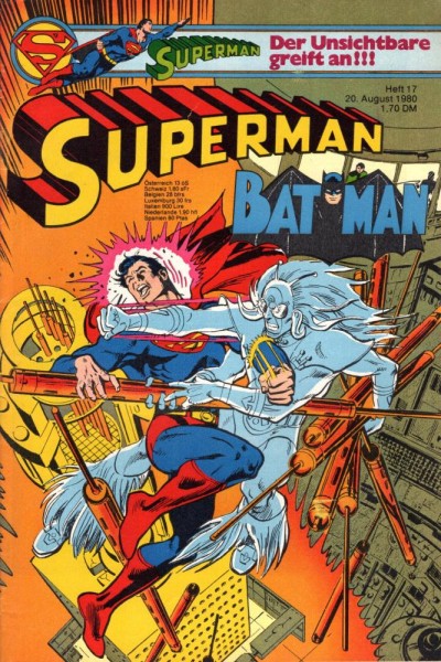 Superman 1980/ 17 (Z1), Ehapa