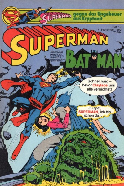 Superman 1980/ 19 (Z1), Ehapa