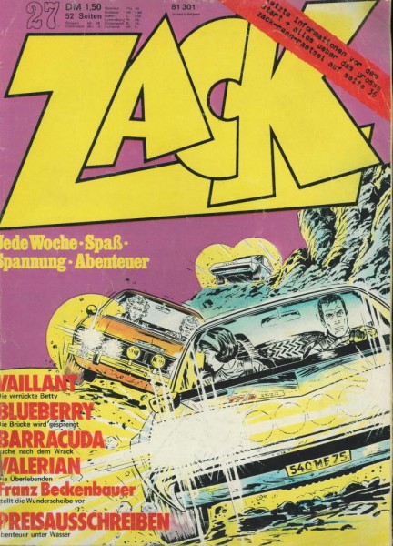 Zack 1973/27 (Z2-), Koralle