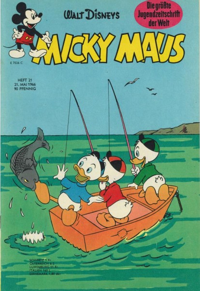 Micky Maus 1966/ 21 (Z1), Ehapa