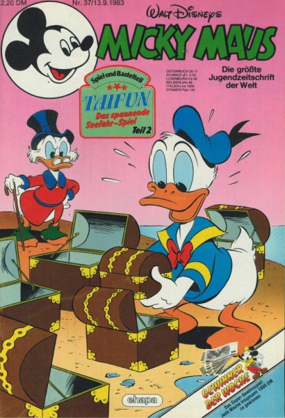 Micky Maus 1983/ 37 (Z1-2), Ehapa