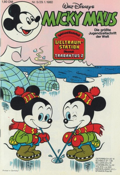 Micky Maus 1980/ 5 (Z0-1/1), Ehapa
