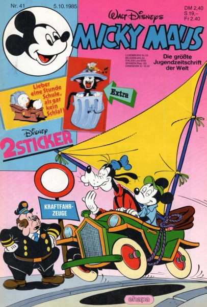 Micky Maus 1985/ 41 (Z0-1), Ehapa
