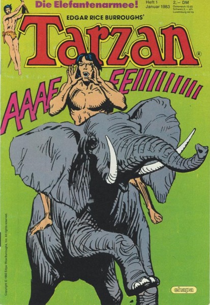 Tarzan, Der Neue 1983/ 1 (Z1), Ehapa