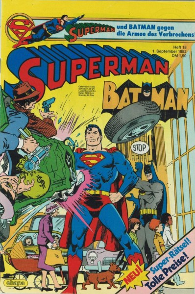 Superman 1982/ 18 (Z1), Ehapa