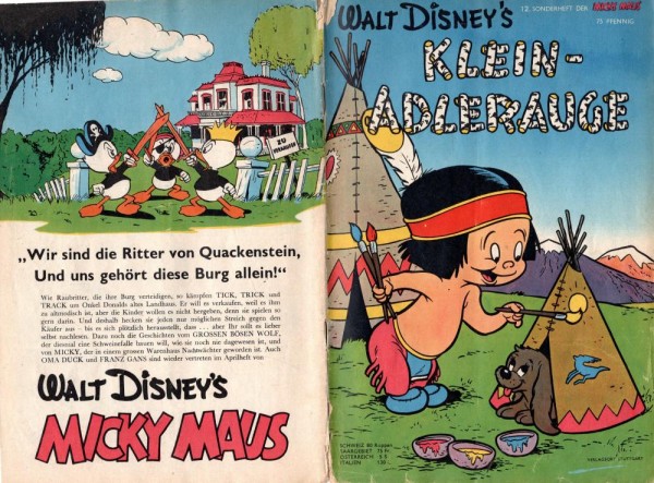 Micky Maus Sonderheft 12 (Z2), Ehapa