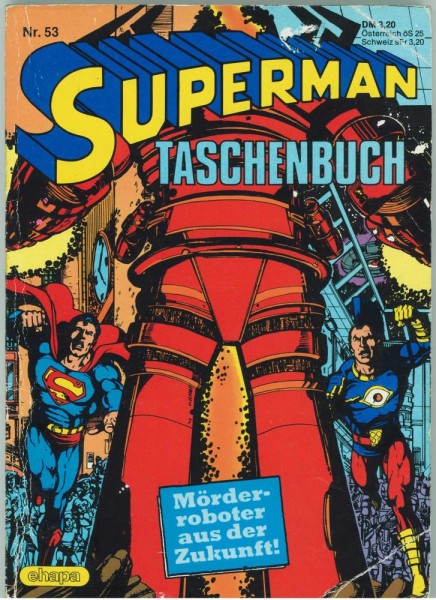 Superman Taschenbuch 53 (Z1-2, Sm), Ehapa