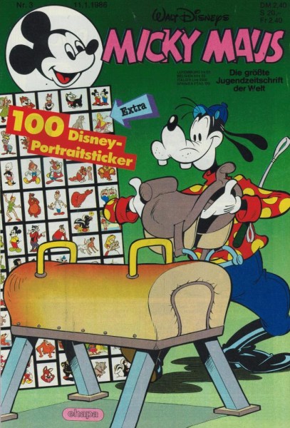 Micky Maus 1986/ 3 (Z0-1/1), Ehapa