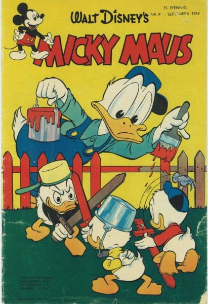 Micky Maus 1954/ 9 (Z2-), Ehapa