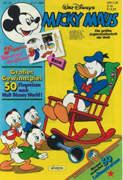 Micky Maus 1984/ 30 (Z0-1/1), Ehapa