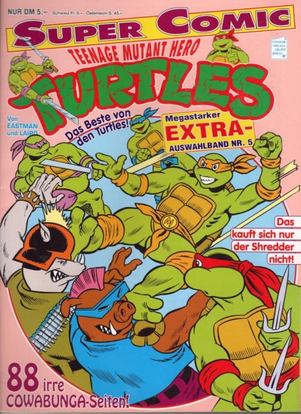 Teenage Mutant Hero Turtles Auswahlband 5 (Z1), Condor