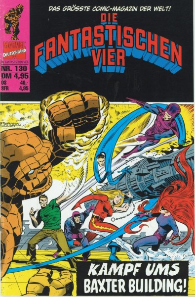 Die Fantastischen Vier 130 (Z1), Marvel Comics/ Panini