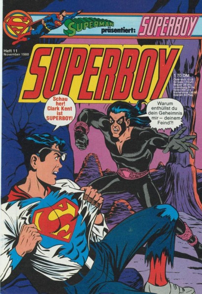 Superboy 1980/ 11 (Z0), Ehapa