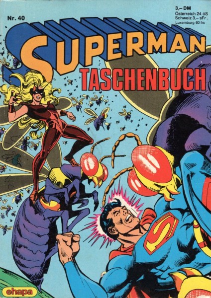 Superman Taschenbuch 40 (Z2), Ehapa