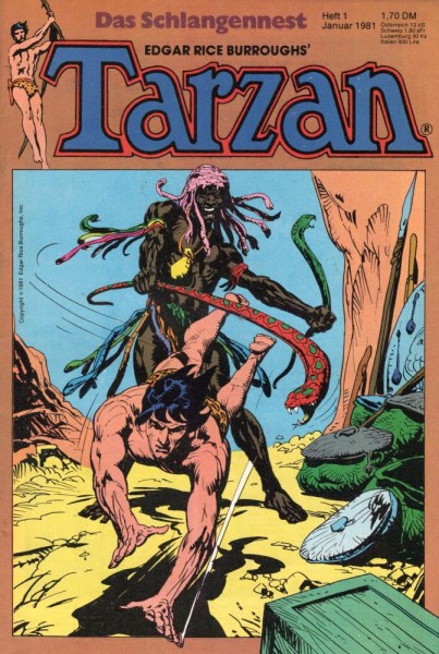 Tarzan, Der Neue 1981/ 1 (Z0), Ehapa