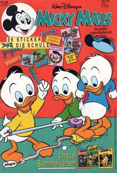 Micky Maus 1990/ 28 (Z0-1), Ehapa