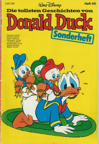 Die tollsten Geschichten von Donald Duck Sonderheft 48 (Z1-2/2), Ehapa