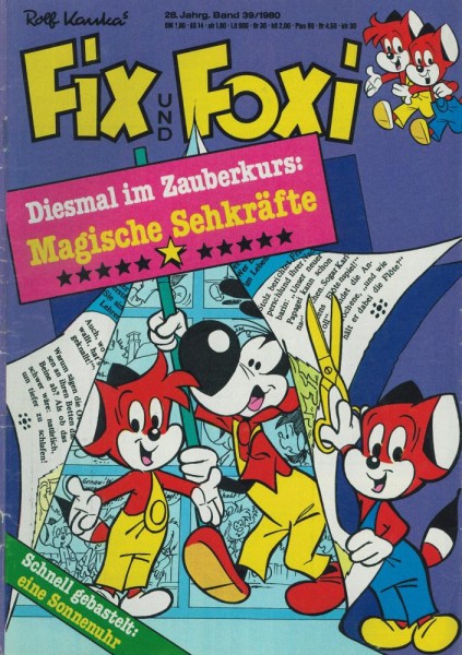 Fix und Foxi 28. Jg. 39 (Z2-3), Pabel