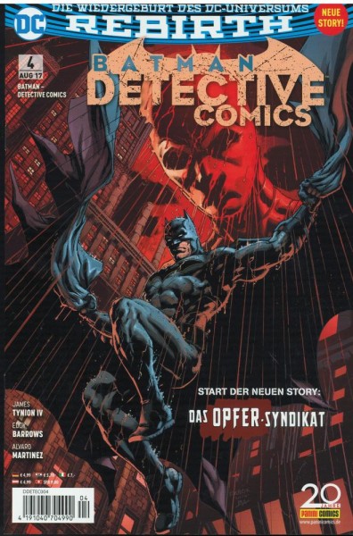 Batman - Detective Comics Rebirth 4, Panini