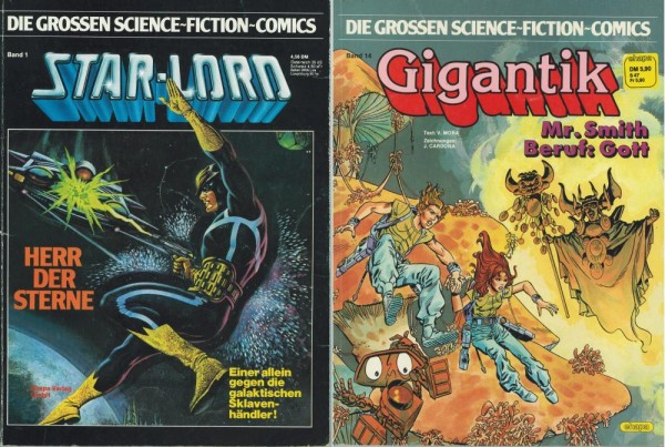 Die grossen Science-Fiction-Comics Konvolut (Z1-2/2), Ehapa