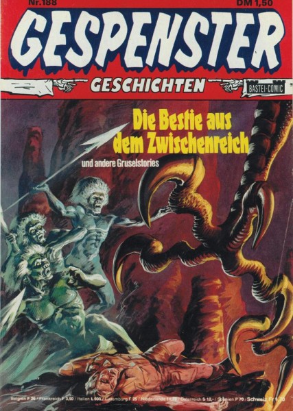 Gespenster Geschichten 188 (Z1), Bastei