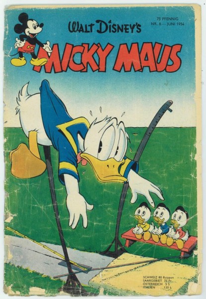 Micky Maus 1954/ 6 (Z4), Ehapa