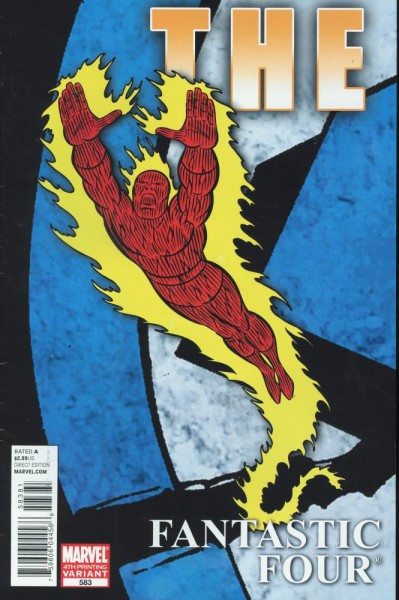 The Fantastic Four - Death of the Human Torch 583-588 (Z1), Diverse