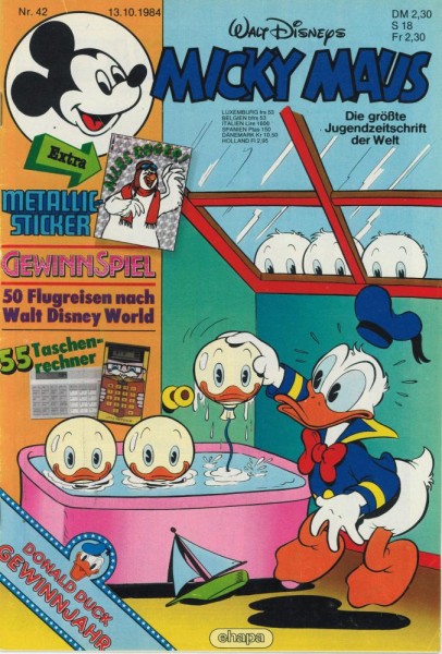 Micky Maus 1984/ 42 (Z1-), Ehapa