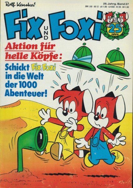 Fix und Foxi 25. Jg. 27 (Z1-2), Pabel