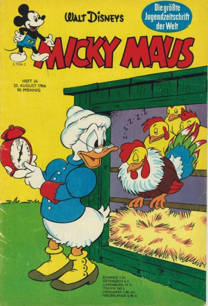 Micky Maus 1966/ 34 (Z2), Ehapa