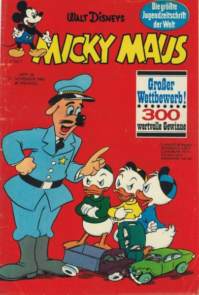Micky Maus 1965/ 48 (Z1-), Ehapa
