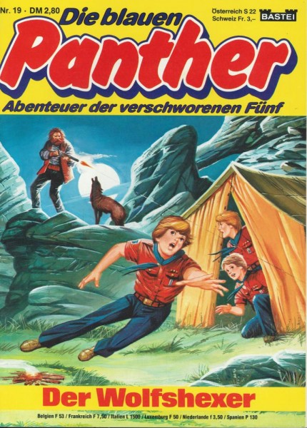 Die blauen Panther 19 (Z0-1), Bastei