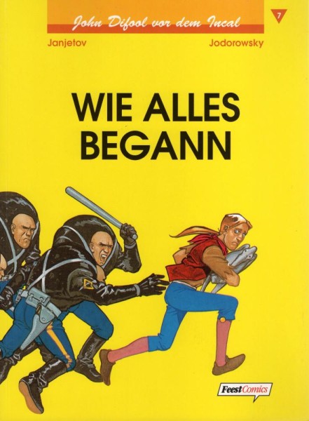John Difool vor dem Incal 7, Feest