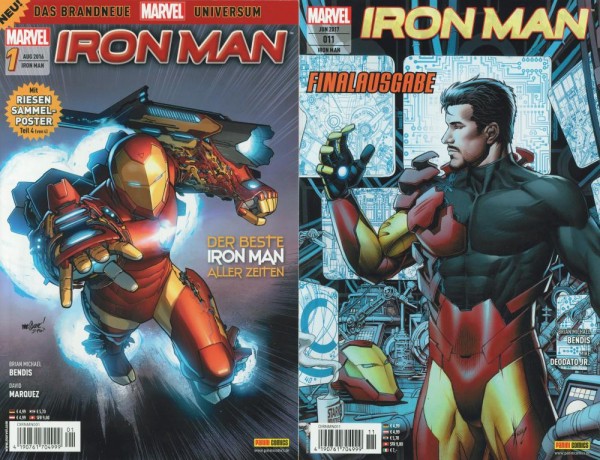 Iron Man (All New 2016) 1-11 (Z1), Panini