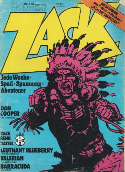 Zack 1973/29 (Z2-), Koralle