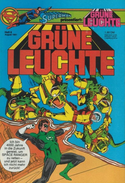 Grüne Leuchte 1981/ 8 (Z0), Ehapa
