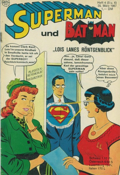 Superman 1967/ 4 (5 und 6) (Z3), Ehapa