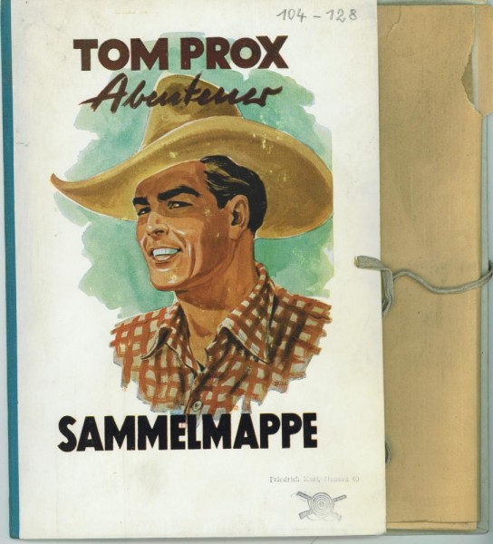 Tom Prox Sammelmappe 104-128 (Z1-, St, Sz), Uta