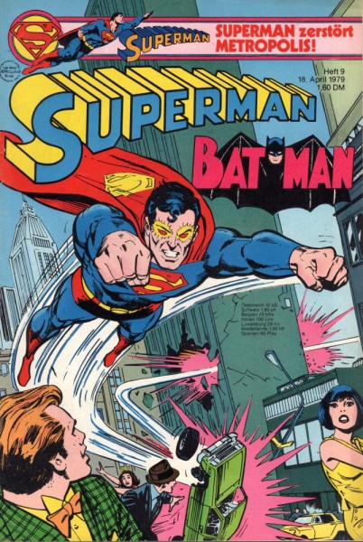 Superman 1979/ 9 (Z0), Ehapa