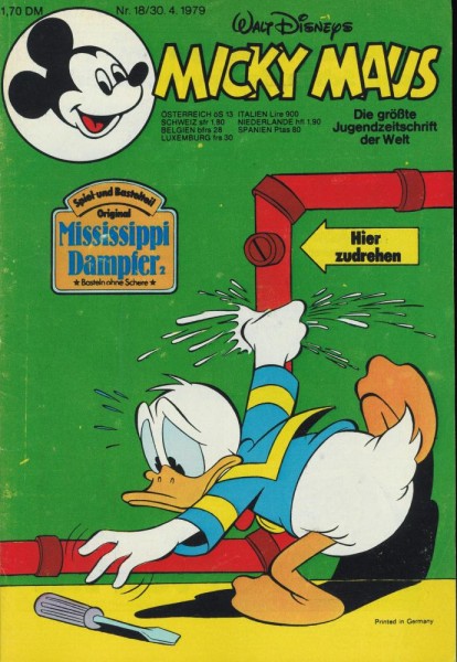 Micky Maus 1979/ 18 (Z1-2), Ehapa