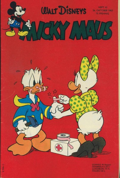 Micky Maus 1963/ 43 (Z1-2), Ehapa
