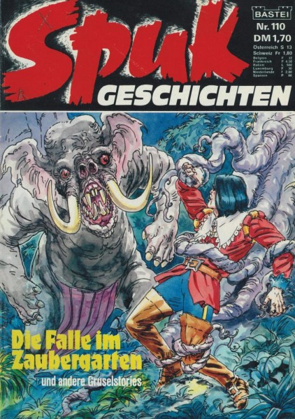 Spuk Geschichten 110 (Z2, Sz), Bastei