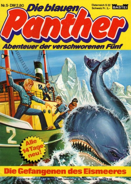 Die blauen Panther 5 (Z1), Bastei