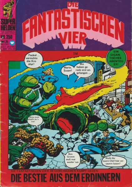 Hit Comics 250 - Die Fantastischen Vier (Z2), bsv