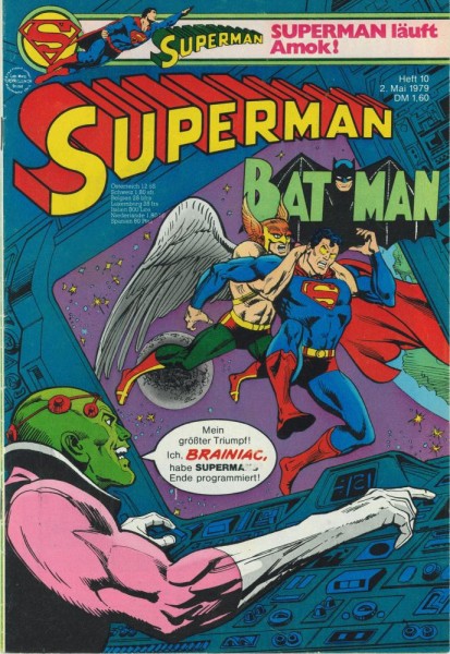 Superman 1979/ 10 (Z1-, Sm), Ehapa
