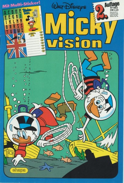 Mickyvision 2. Serie 1983 / 9 (Z1, 2.Aufl.), Ehapa