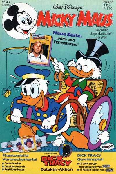 Micky Maus 1990/ 43 (Z0-1), Ehapa