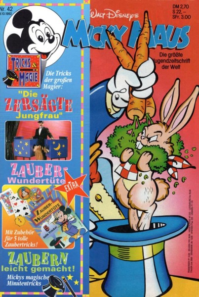 Micky Maus 1992/ 42 (Z0-1), Ehapa